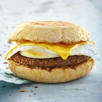 Biscuitville Turkey Sausage, Egg & Cheese English Muffin