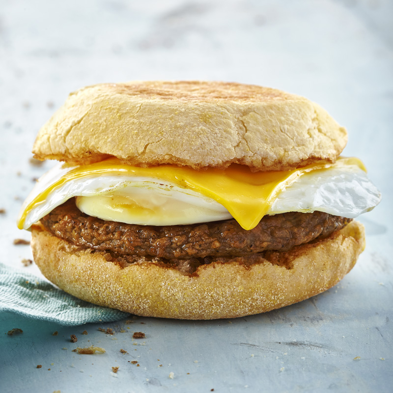 Biscuitville Turkey Sausage, Egg & Cheese English Muffin