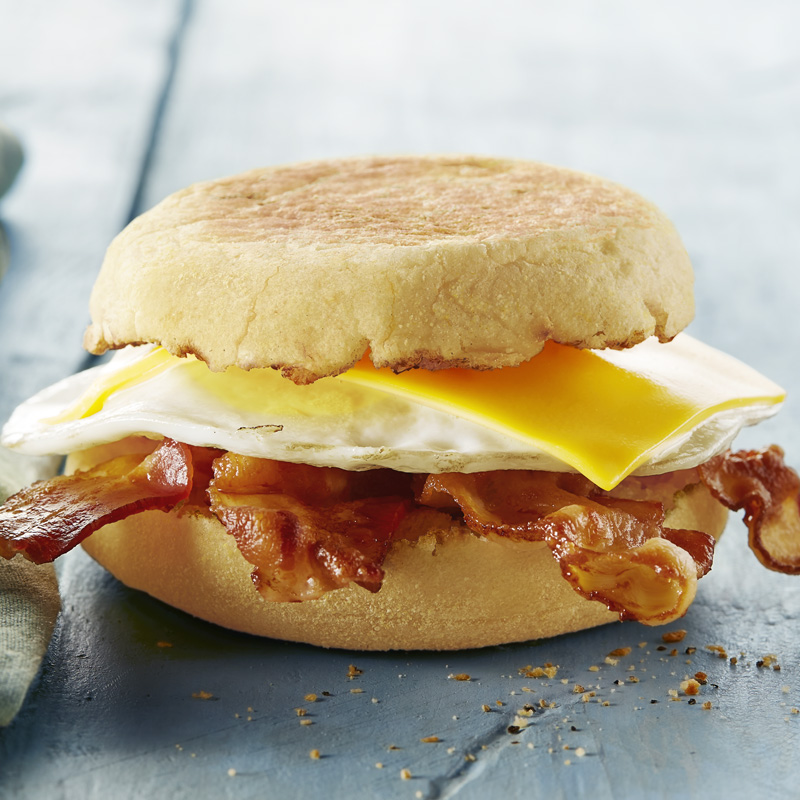 Bacon Egg Cheese English Muffin
