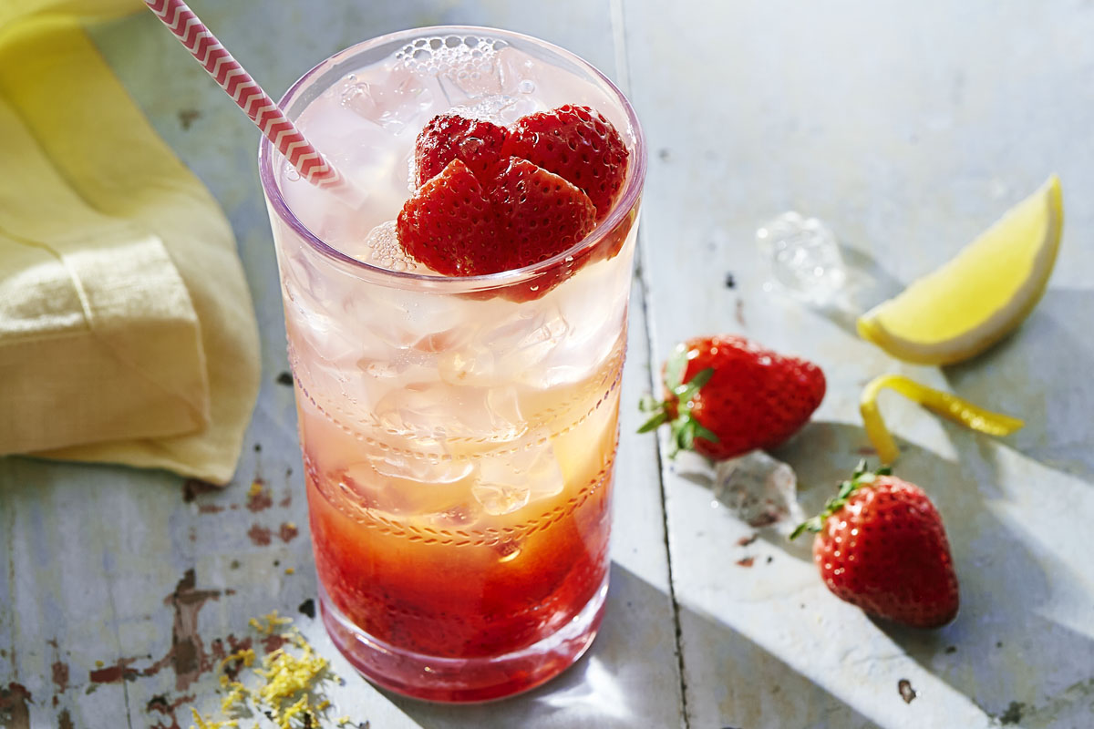 Biscuitville Strawberry Lemonade