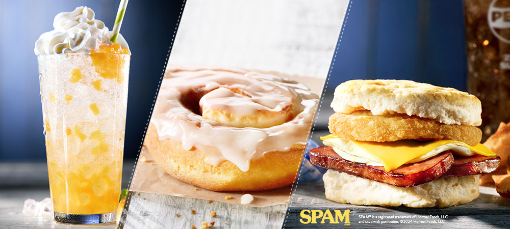 Biscuitville seasonal menu items.