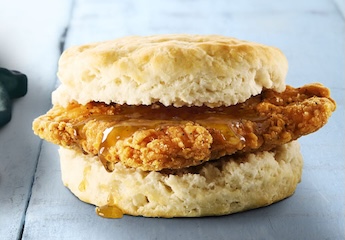 SPICY CHICKEN & HONEY BISCUIT