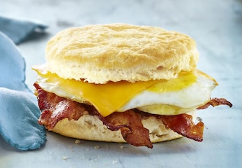 BACON, EGG & CHEESE BISCUIT