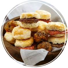 Click for the catering menu.