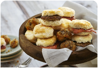 Click for catering biscuit menu